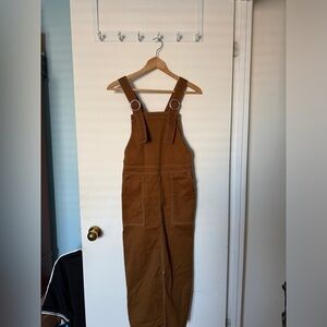 Dickies Women's Brown Denim Overalls